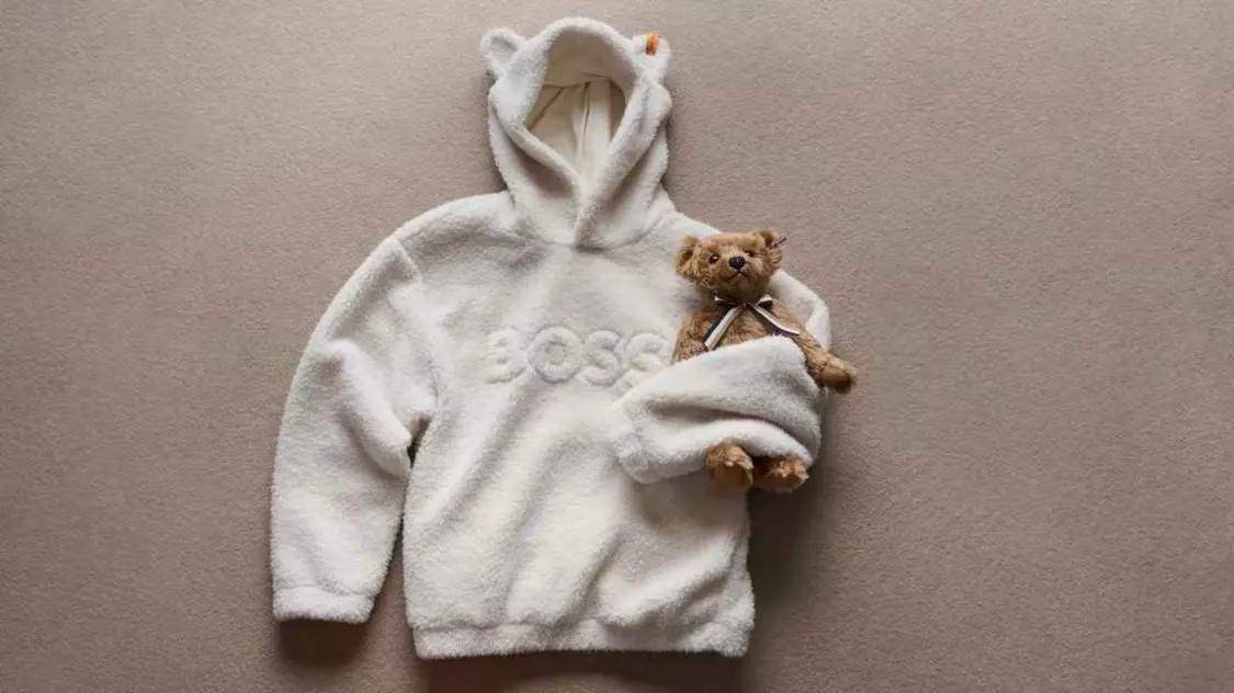 温暖相拥,格调加持: BOSS X Steiff假日胶囊系列解锁泰迪熊的暖绒魅力