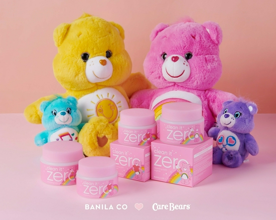 BANILA CO x Care Bears推出2021限定小粉罐卸妆膏新品 申世景为代言人