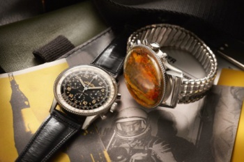  百年灵公开展示 “首款迈入太空的瑞士腕表”原版