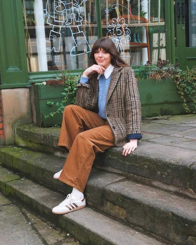 复古控狂喜!英国ins时尚博主教你把格纹穿出新花样