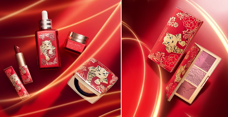 美国知名美妆品牌雅诗兰黛推出「虎年生肖」新春限定系列