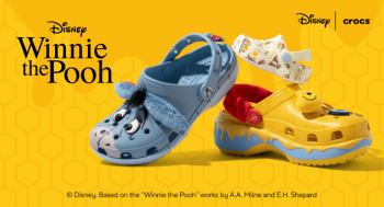 Crocs卡骆驰 x Disney Winnie the Pooh合作系列新品发布