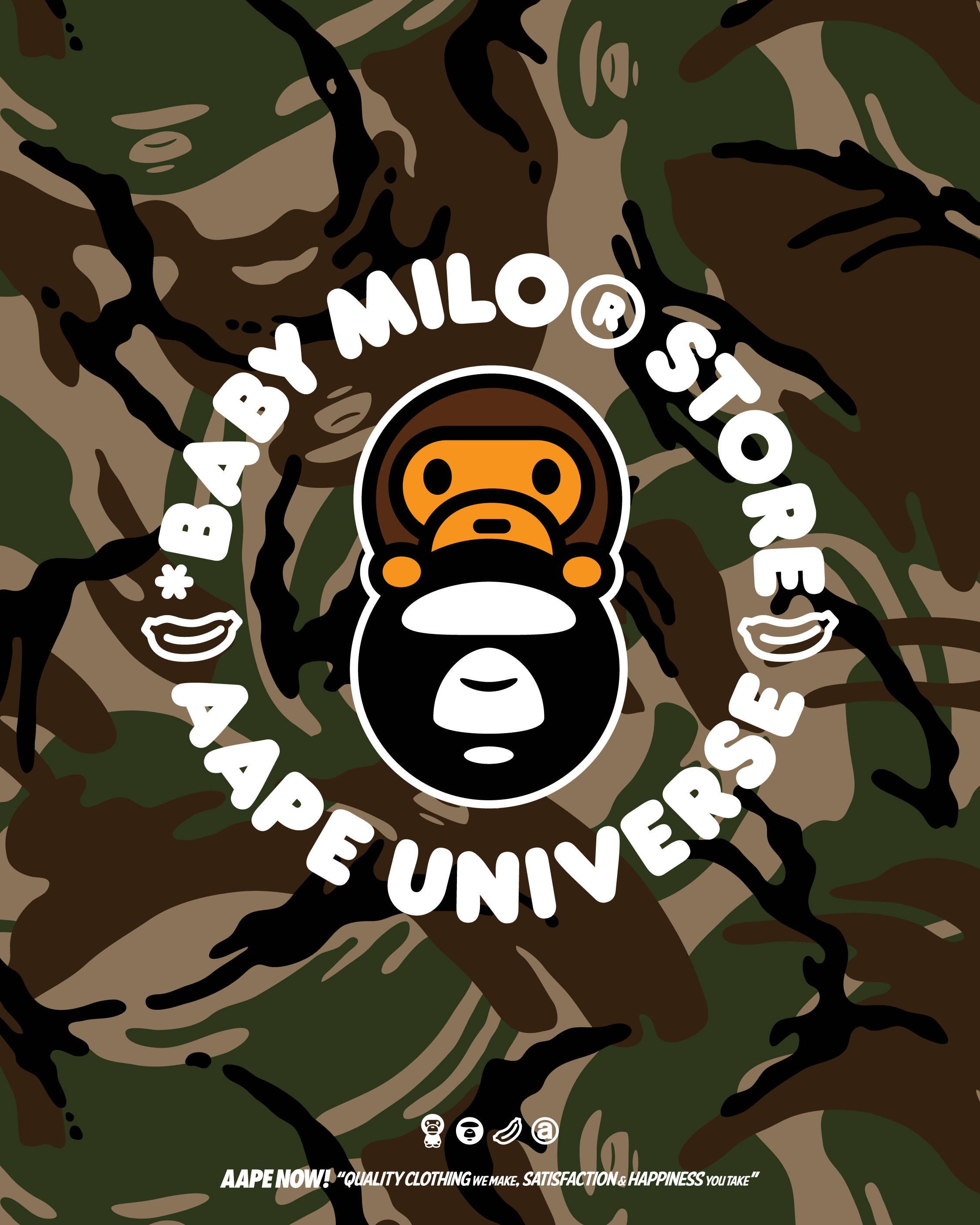 AAPE × BABY MILO STORE 新品发布