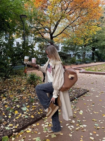 秋日衣橱必备 照搬ins时尚博主mmequeenb的穿搭思路