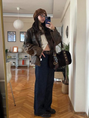 初冬氛围感拉满!土耳其ins时尚博主Erva Peh 私服穿搭法则