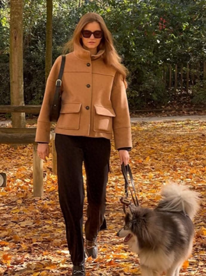 学ins时尚博主这样穿，春节不沾红也能亮眼出众