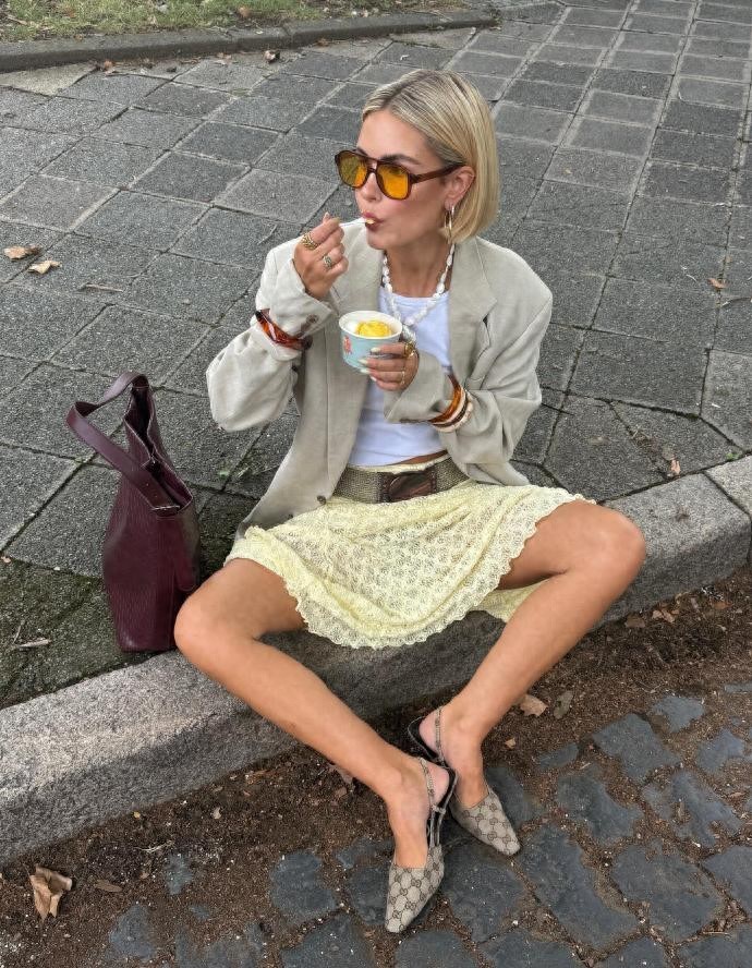 yellow fits 合集|ins时尚博主教你黄色穿搭不踩雷