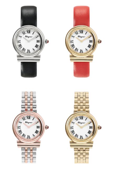FERRAGAMO发布新款 Gancini 腕表，标志性图案孕育出优雅时计